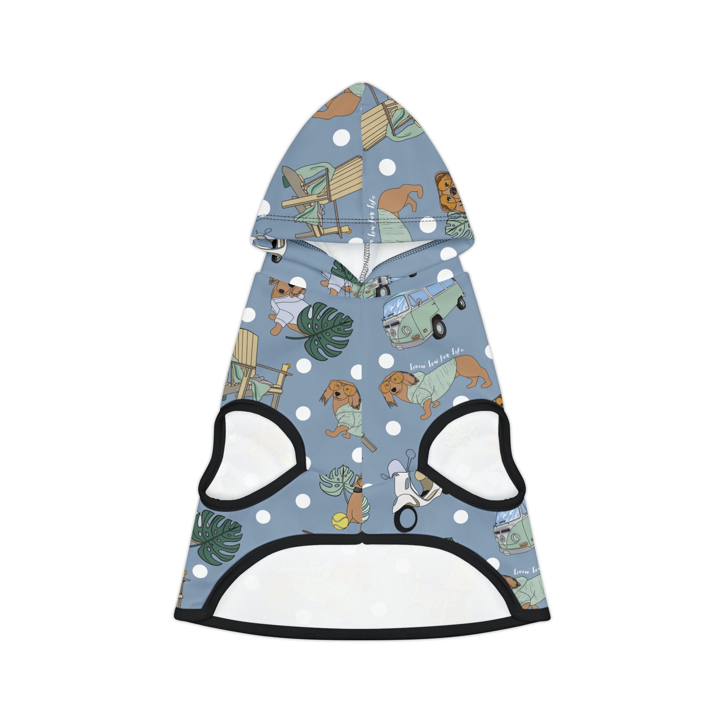 Copy of Pet Hoodie for cats & dogs in blue