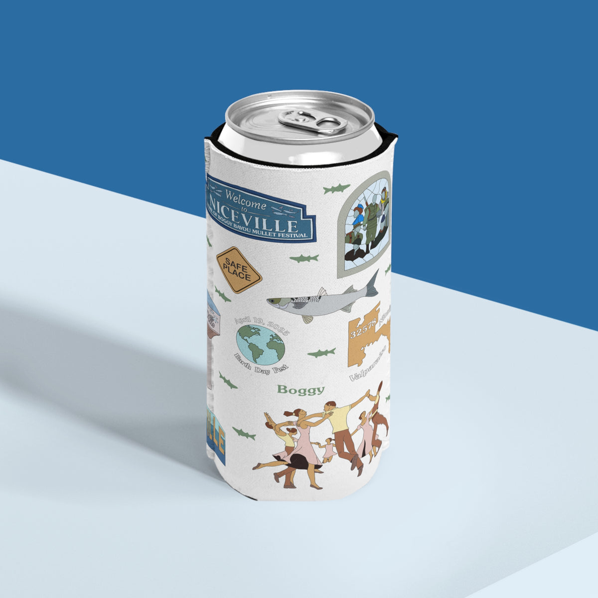 Slim Can Cooler with Niceville, Florida FL