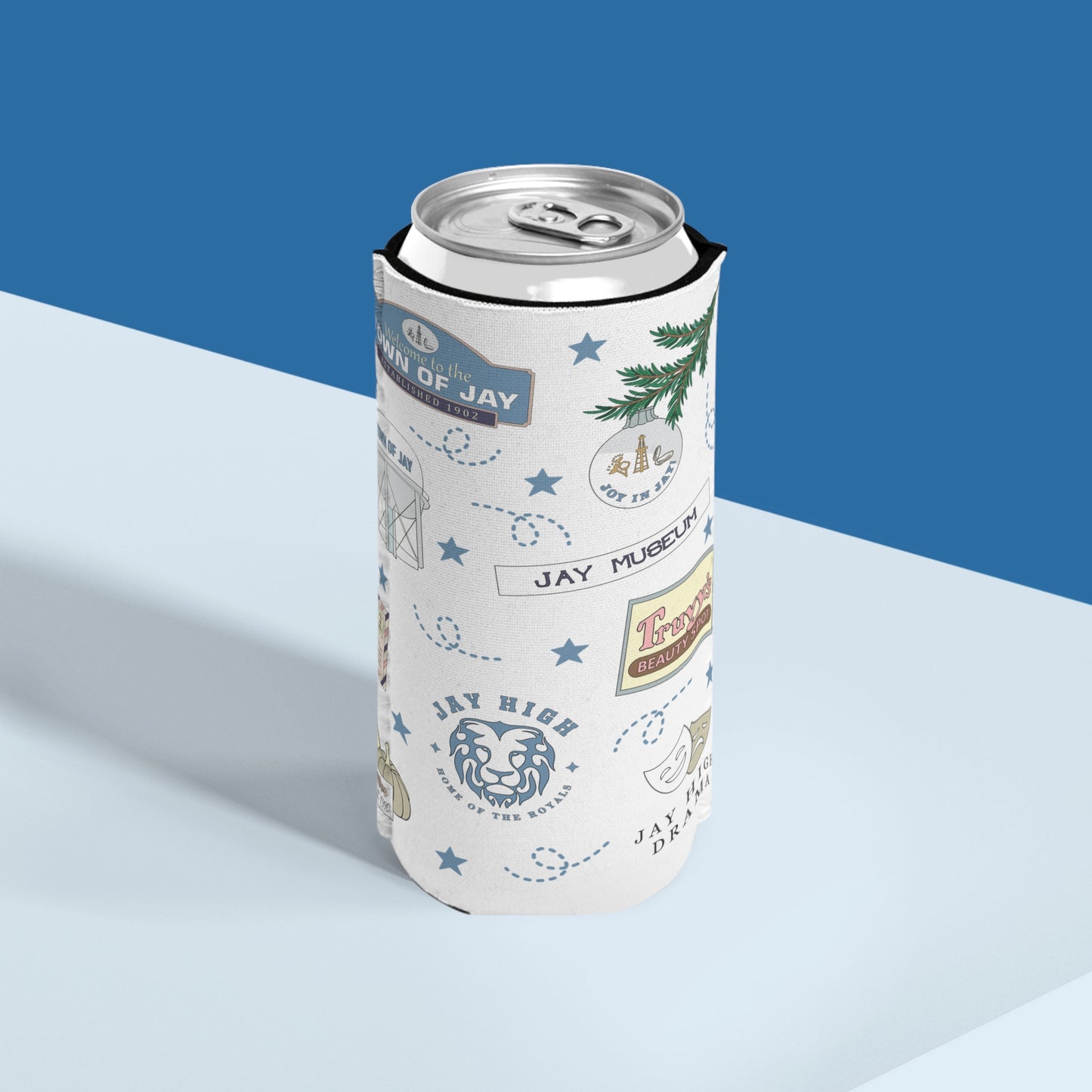 Slim Can Cooler with Jay, Florida FL