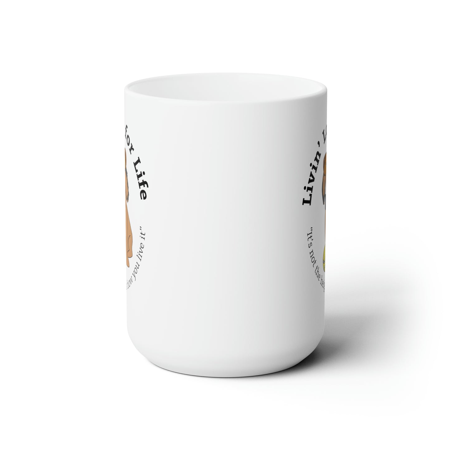 Ceramic Mug 15oz Bow Logo