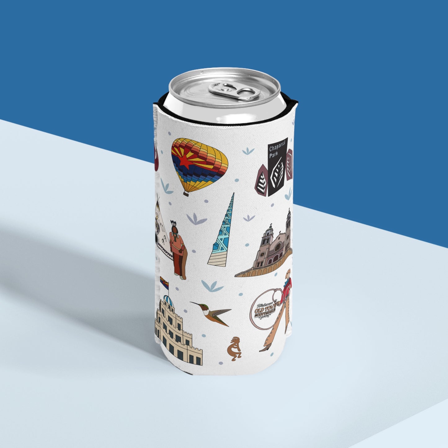 Slim Can Cooler with Phoenix & Scottsdale, Arizona AZ
