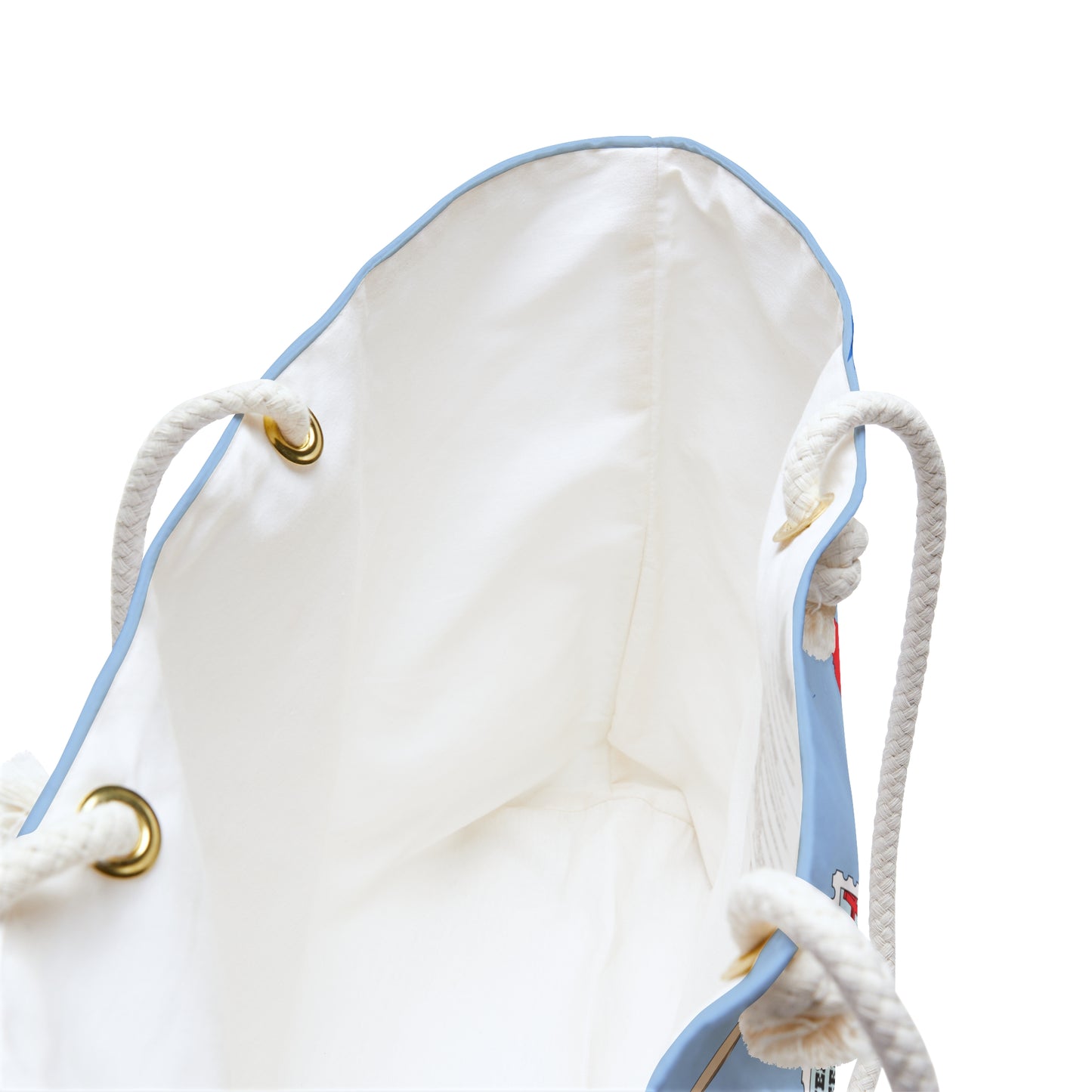 Weekender Bag with Cincinnati, Ohio OH in cerulean