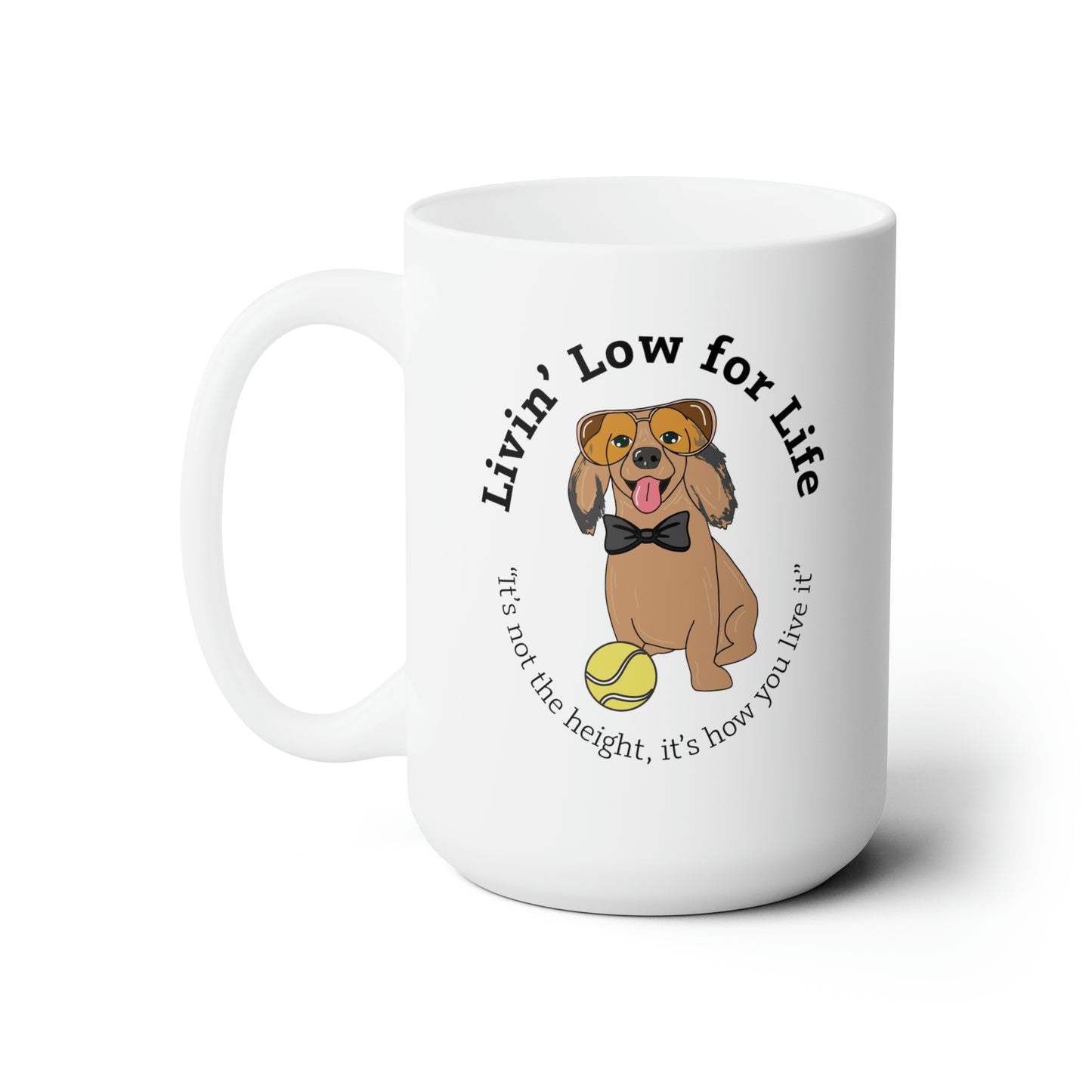 Ceramic Mug 15oz Bow Logo