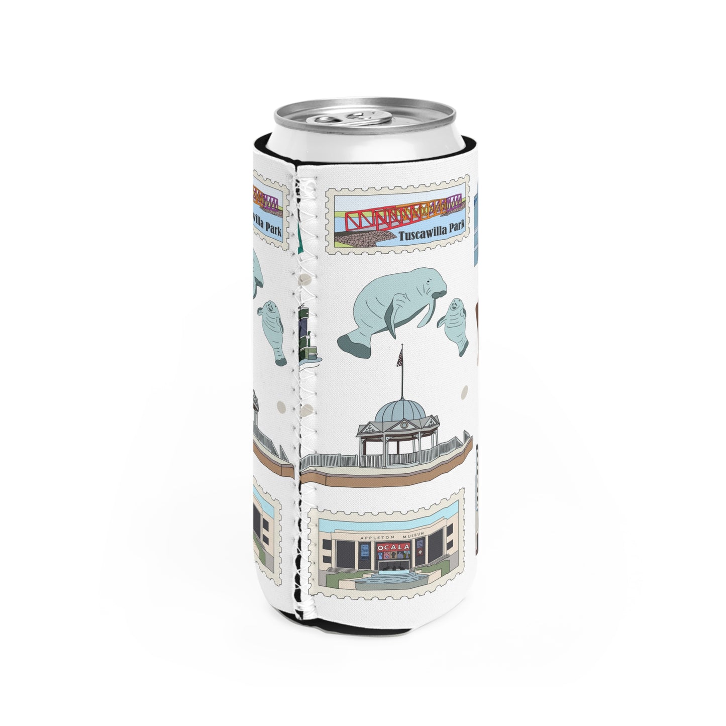 Slim Can Cooler with Ocala, Florida FL
