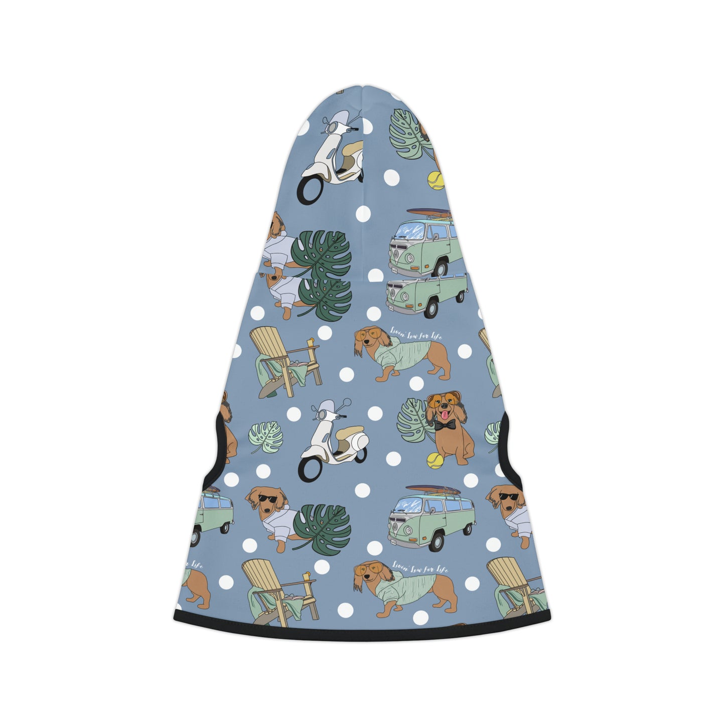 Copy of Pet Hoodie for cats & dogs in blue