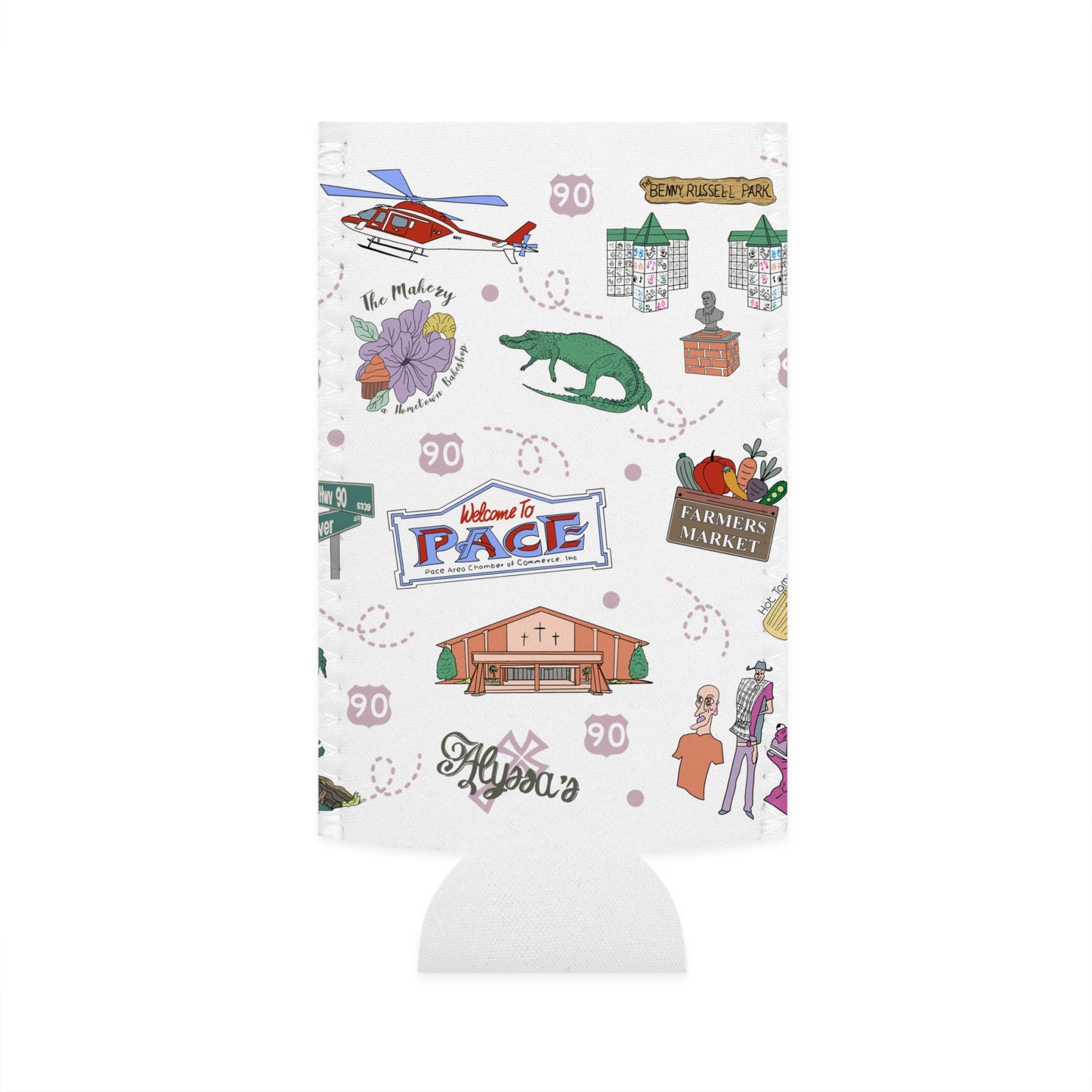 Slim Can Cooler with Pace, Florida FL