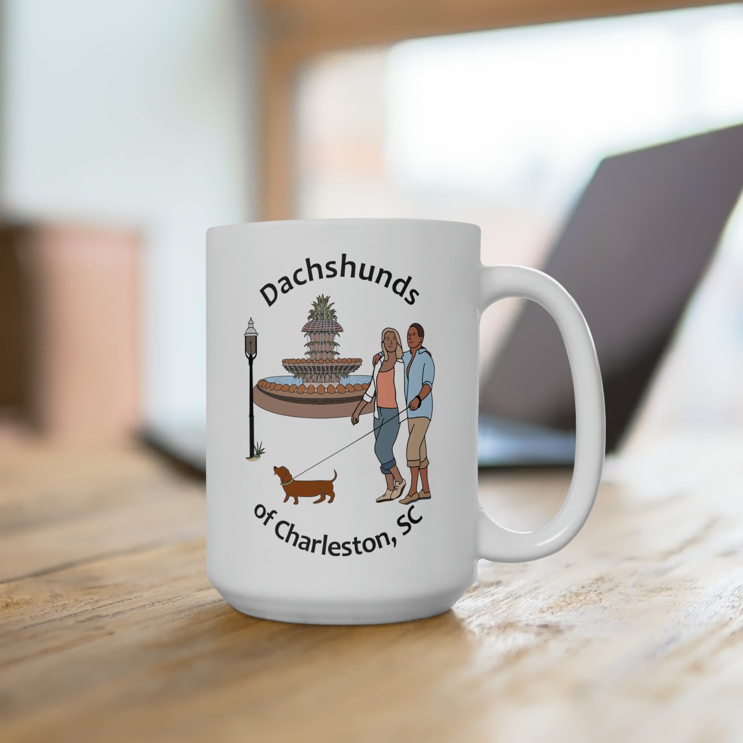 Ceramic mug The Weenie Walk Large 15oz