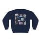 Unisex NuBlend® Crewneck Sweatshirt with Seaside, FL in assorted colors