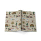 Paperback notebook with Tucson, Arizona AZ landmarks in khaki 150 lined pages