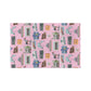 Kitchen Towel with Ocala, Florida FL in pink