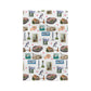 Kitchen Towel with Knoxville, Tennessee TN in white