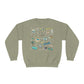 Unisex NuBlend® Crewneck Sweatshirt with Navarre Beach, FL in assorted colors