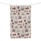 Kitchen Towel with St. Louis, Missouri MO in beige