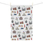 Kitchen Towel with St. Louis, Missouri MO in white