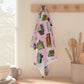 Kitchen Towel with Asheville, North Carolina NC in pink