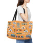 Tote Bag with Maui, HI in orange