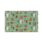 Kitchen Towel with Santa Fe, New Mexico NM in green tea