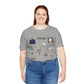 Unisex Jersey Short Sleeve Tee with Bagdad, Florida FL landmarks print