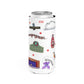 Slim Can Cooler with Janesville, Wisconsin WI