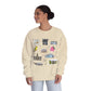 Unisex NuBlend® Crewneck Sweatshirt with Iowa City, Iowa IA in assorted colors
