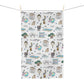Kitchen Towel with Fairhope, Alabama AL in white