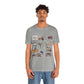 Unisex Jersey Short Sleeve Tee with South St. Paul, Mendota, Hastings, Hampton, Inver Grove Heights near the Minneapolis Minnesota MN landmarks print
