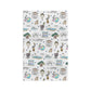 Kitchen Towel with Fairhope, Alabama AL in white