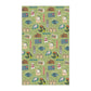 Kitchen Towel with Atlanta, GA in green