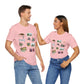 Unisex Jersey Short Sleeve Tee with Garland, Texas TX landmarks print