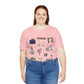 Unisex Jersey Short Sleeve Tee with Bagdad, Florida FL landmarks print