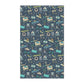 Kitchen Towel with Navarre Beach, FL in navy