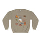 Unisex NuBlend® Crewneck Sweatshirt with Santa Fe, New Mexico NM in assorted colors