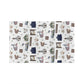Kitchen Towel with Bagdad, Florida FL in white