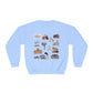 Unisex NuBlend® Crewneck Sweatshirt with South St. Paul, Mendota, Hastings, Hampton, Inver Grove Heights near the Minneapolis Minnesota MN in assorted colors