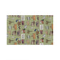 Kitchen Towel with South St. Paul, Mendota, Hastings, Hampton, Inver Grove Heights near the Minneapolis Minnesota MN in olive