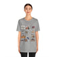 Unisex Jersey Short Sleeve Tee with South St. Paul, Mendota, Hastings, Hampton, Inver Grove Heights near the Minneapolis Minnesota MN landmarks print