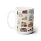 Ceramic Mug 15oz with South St. Paul, Mendota, Hastings, Hampton, Inver Grove Heights near the Minneapolis Minnesota MN in beige