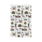 Kitchen Towel with Tucson, Arizona AZ in white