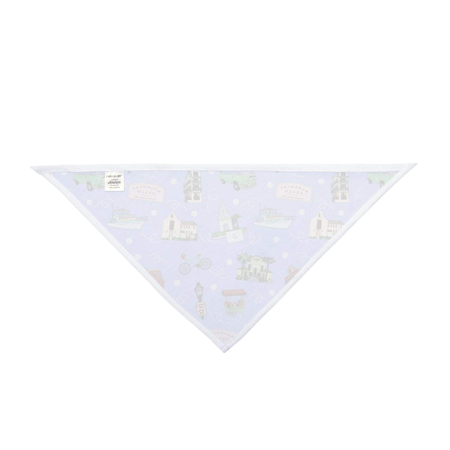 Pet Bandana with 30A, FL in lilac