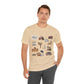 Unisex Jersey Short Sleeve Tee with South St. Paul, Mendota, Hastings, Hampton, Inver Grove Heights near the Minneapolis Minnesota MN landmarks print