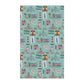 Kitchen Towel with Charleston, SC in sage