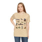Unisex Jersey Short Sleeve Tee with Austin, Texas TX landmarks print