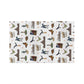 Kitchen Towel with Austin, Texas TX in white