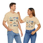 Unisex Jersey Short Sleeve Tee with Ocala, Florida FL landmarks print