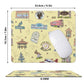 Mouse Pad with Milton, in soft yellow