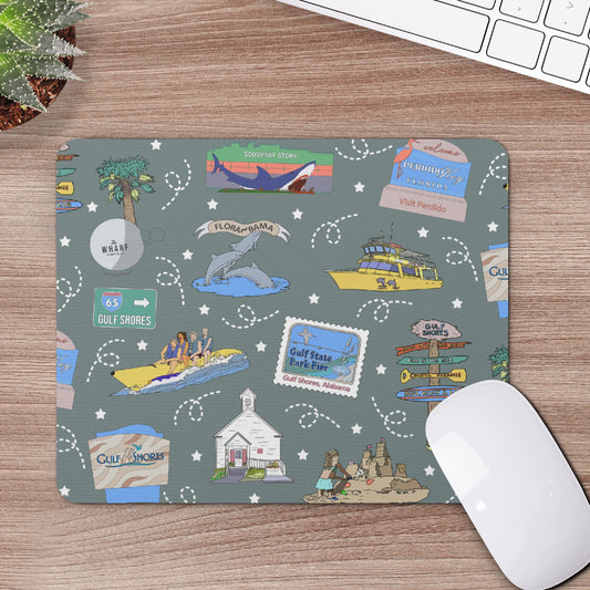 Mouse Pad with Florabama in khaki