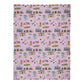 Minky Blanket with Maui, HI in pink