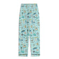 Unisex Adult Pajama Set with Navarre Beach, FL in sky blue