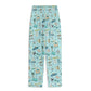 Unisex Adult Pajama Set with Navarre Beach, FL in sky blue