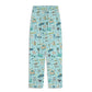 Unisex Adult Pajama Set with Navarre Beach, FL in sky blue